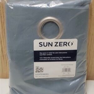 Sun Zero Lichtenberg Extreme 1 panel Norway Blackout Curtains 80" x 84"